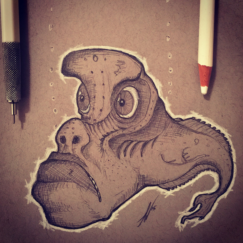 Scary Alien Creatures Beneath The Alien Seas